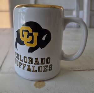 Vintage University of Colorado Buffaloes Mug 1989